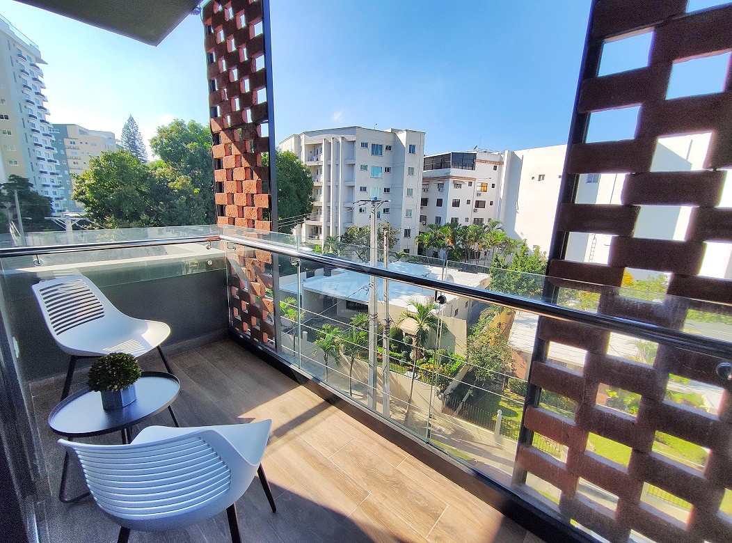 apartamentos - TORRE AMUEBLADO DE 1 HABITACION LA ESMERALDA SANTIAGO  6