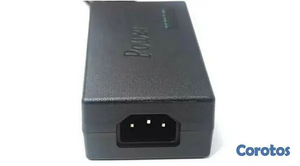 accesorios para electronica - Cargador portátil universal para laptop, 96W, 12-24V - 8 Conectores. 
 2