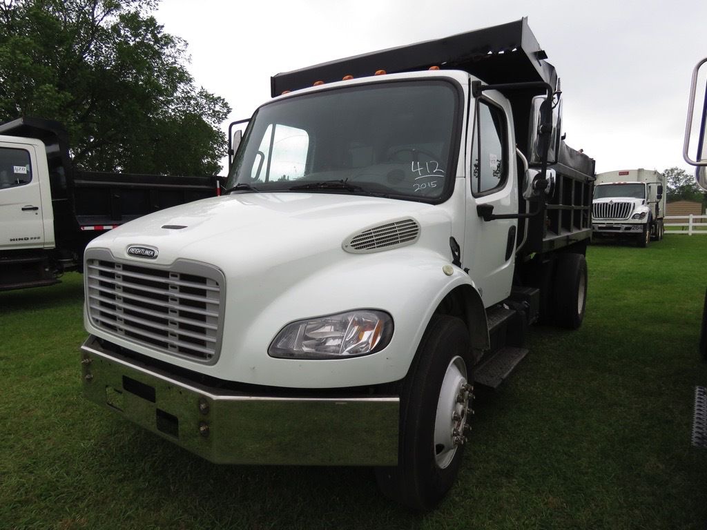 camiones y vehiculos pesados - Freightliner M2 2015 camion volteo