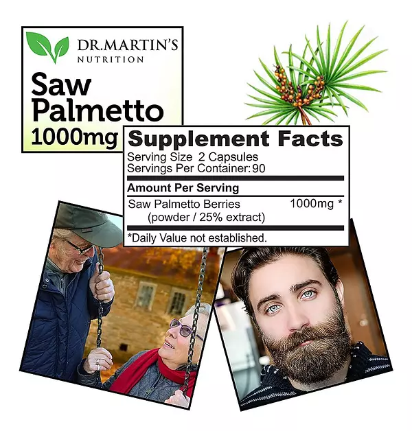 Salud y Equipamiento Médico - Palmetto De Super Fuerza Prostata Miccion 180 Capsulas 2