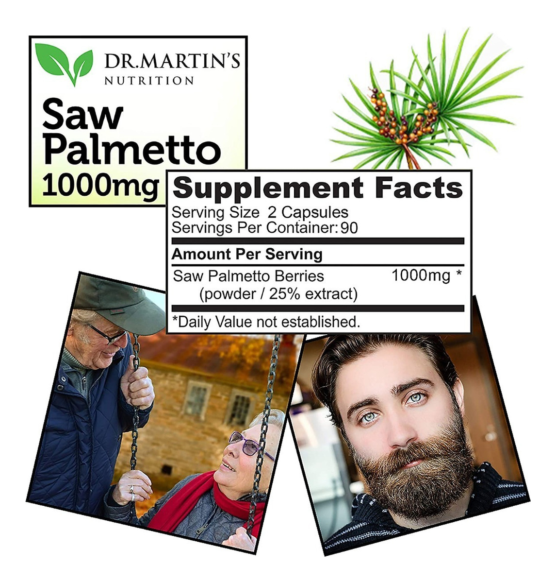 Salud y Equipamiento Médico - Palmetto De Super Fuerza Prostata Miccion 180 Capsulas 2