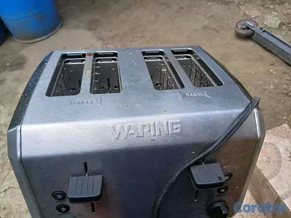 electrodomesticos - Tostadora Waring de Acero Inoxidable  2