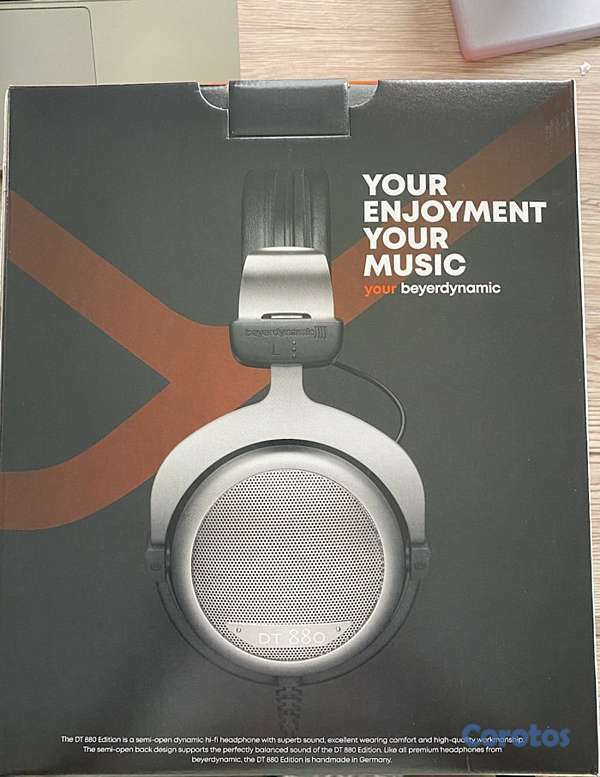 camaras y audio - Auriculares Beyerdynamic DT 880 600 Ohms  5