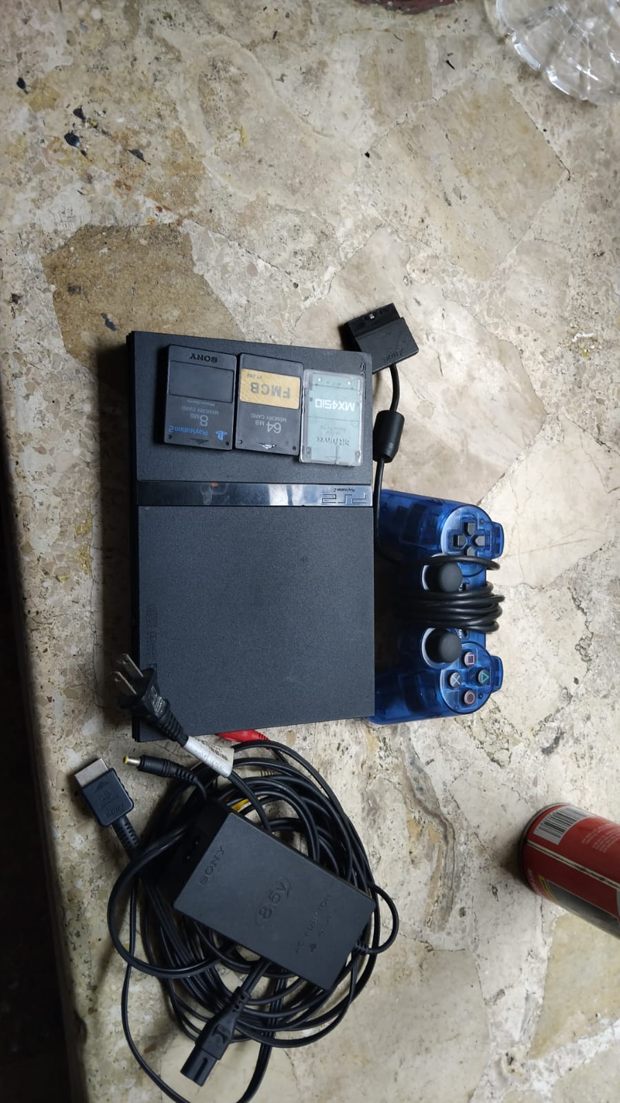 consolas y videojuegos - Vendo ps2 slim 1