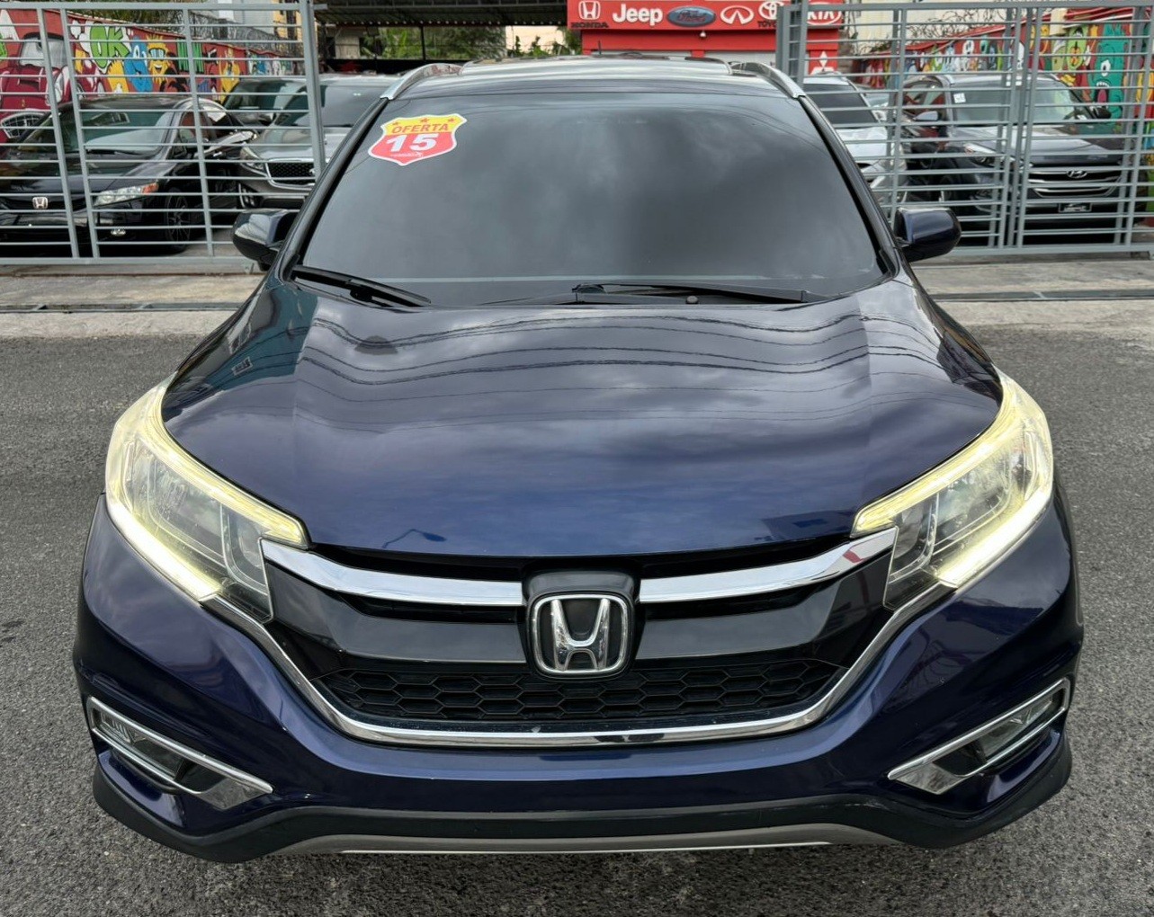 jeepetas y camionetas - Honda CRV EXL 2015 4x4, lether, soonruff, 56,772 millas originales 5