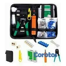 herramientas, jardines y exterior - kit probador tester de cable de red 6