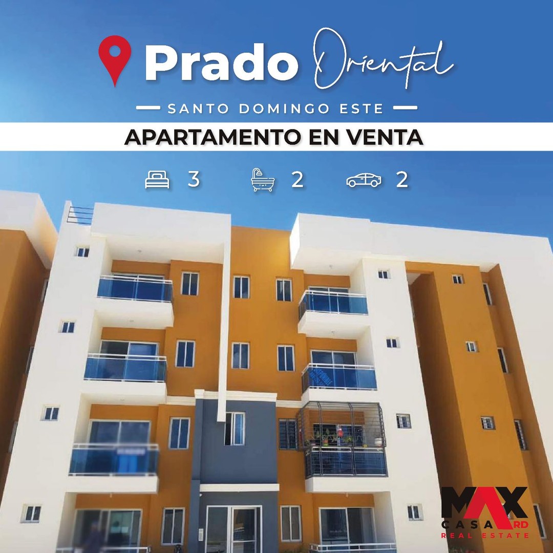 apartamentos - VENTA DE APARTAMENTO EN PRADO ORIENTAL, AUT. SAN ISIDRO 