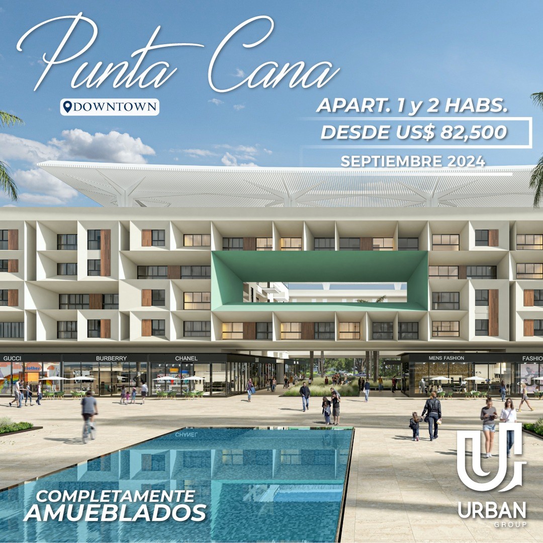 apartamentos - OPORTUNIDAD EN  📍 PUNTA CANA – DOWNTOWN¡Atención  Inversionista! 