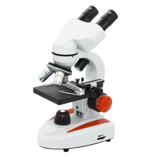 otros electronicos -  Microscopio electrico binocular biologico profesional para examen clínico  4