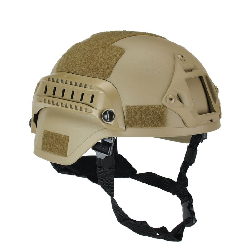 deportes - Casco Tactico Militar Painball Equipo De Protección Para Exterior Helmet Airsoft 1