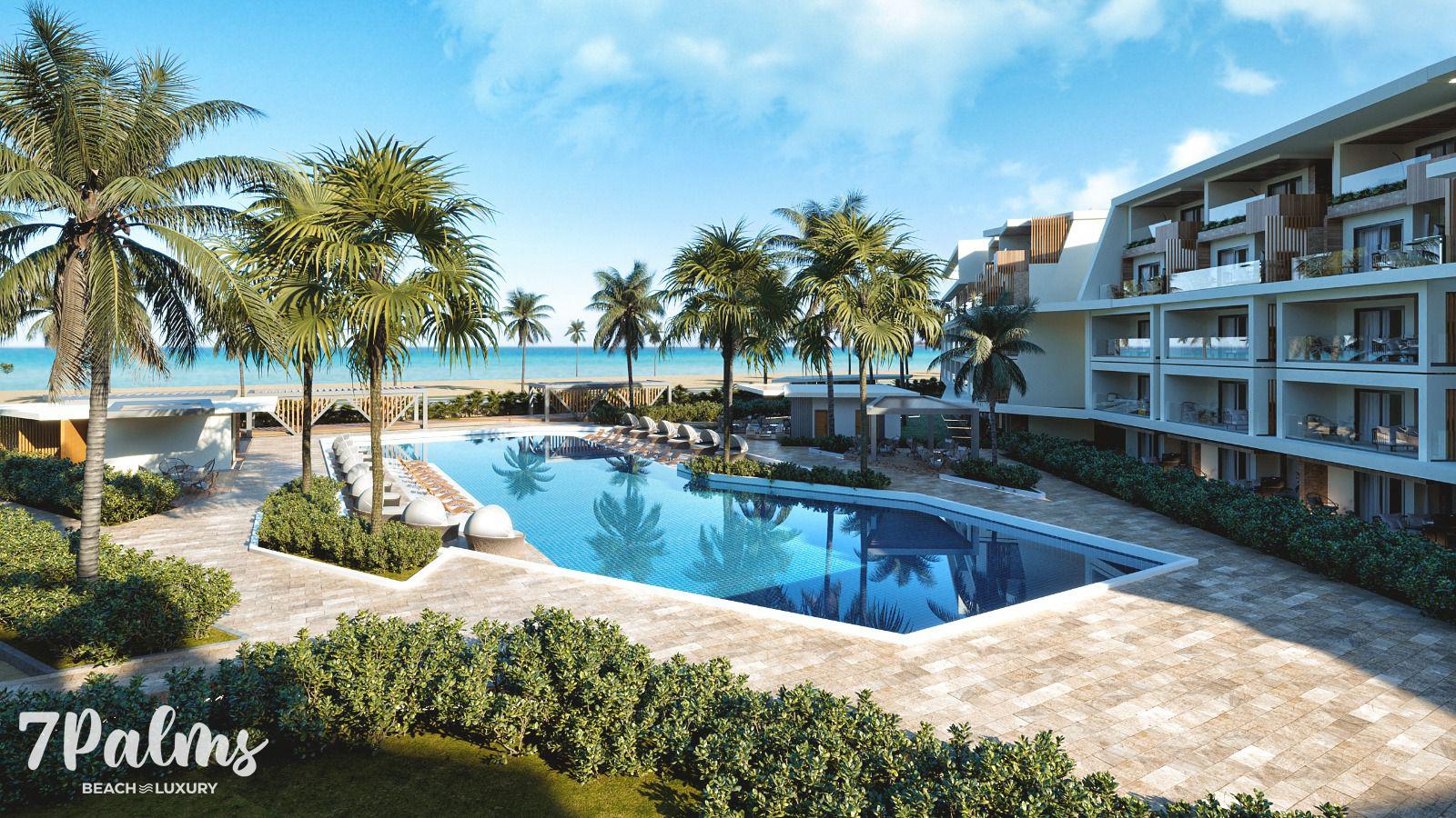apartamentos - 7 Palms Beach Luxury Espectacular Proyecto en Venta Punta Cana.