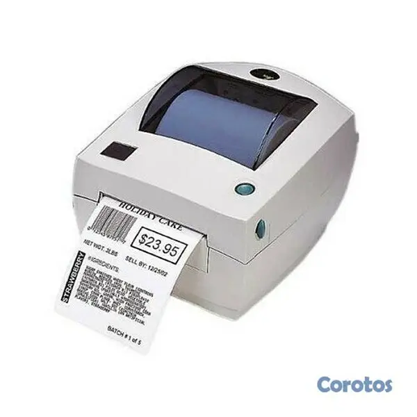 impresoras y scanners - IMPRESORA  ZEBRA GC420T DE ETIQUETA,LABEL,CODIGO,TRANSFERENCIA TERMICA DIRECTA 1