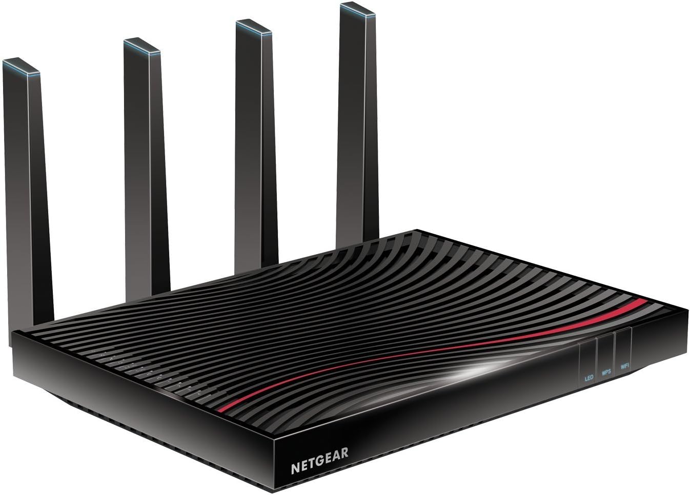 consolas y videojuegos - NETGEAR Nighthawk X4S DOCSIS 3.1, enrutador módem  5
