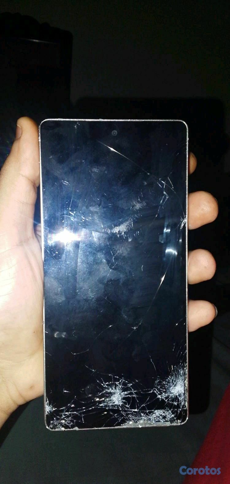 celulares y tabletas - Samsung Galaxy S23 Ultra.
Pantalla dañada, equipo bloqueado,para piezas
No S Pen 1