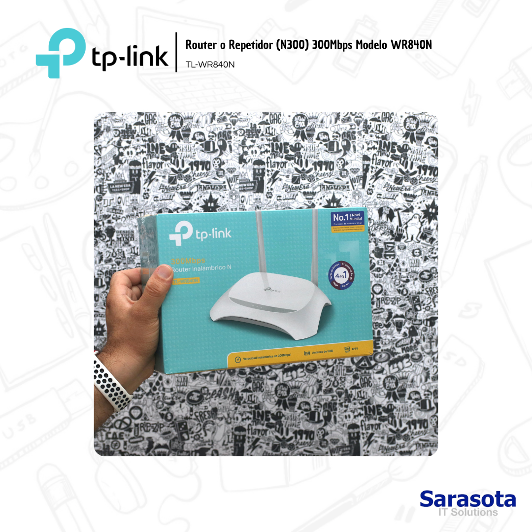 accesorios para electronica -  TP-Link Router o repetidor WR840N 840N 1