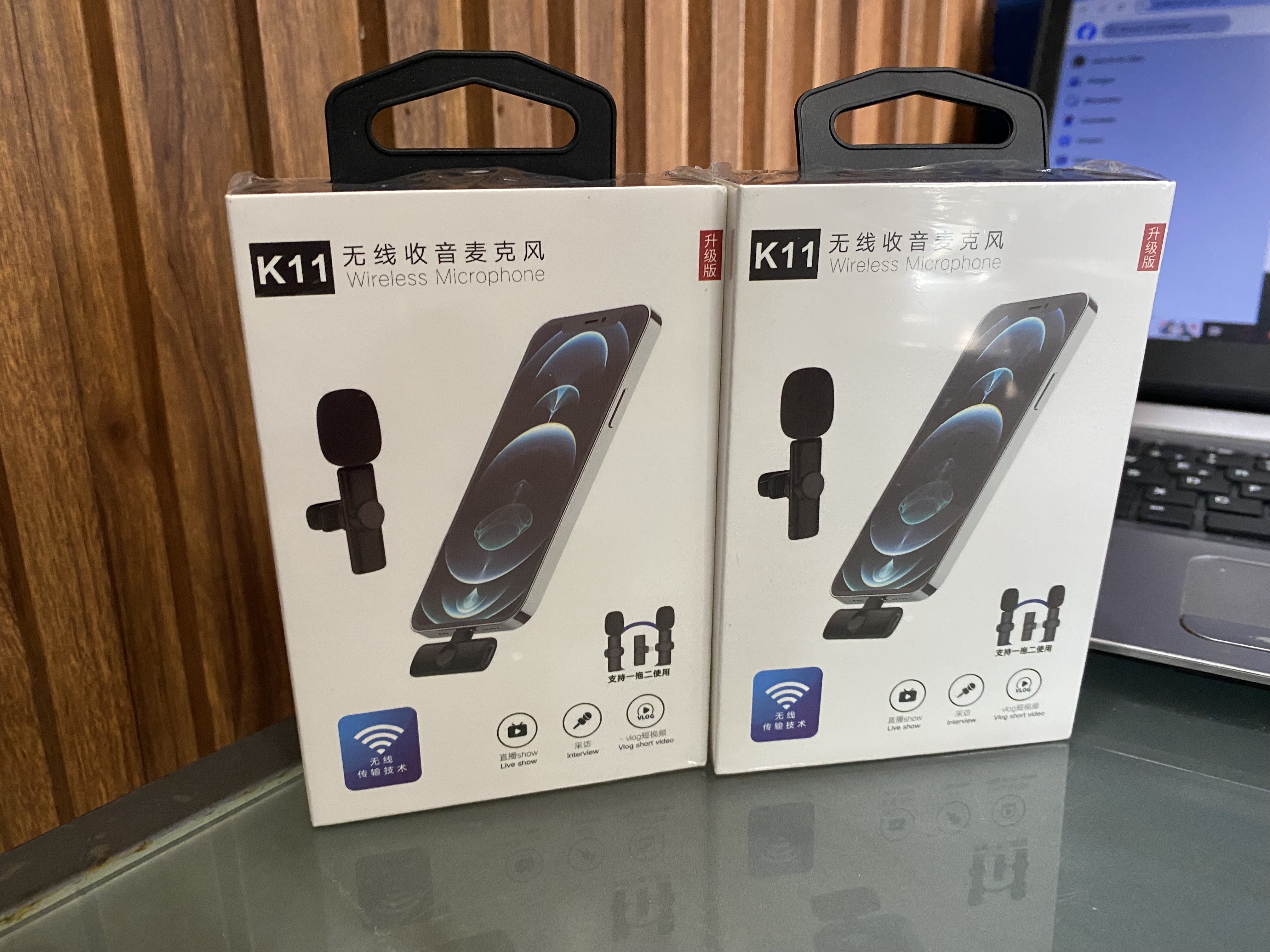 celulares y tabletas - Microphone 🎤 K11 inalambricos  5