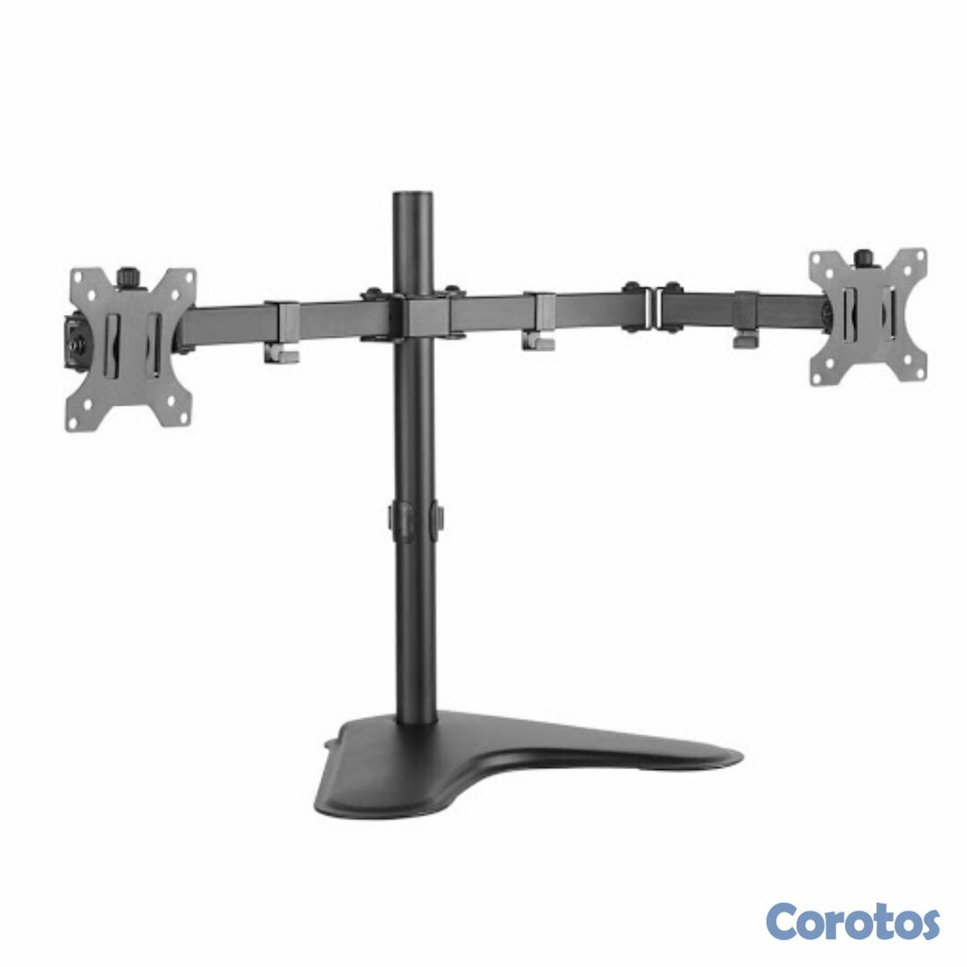 computadoras y laptops - SOPORTE PARA MONITOR DUAL, ARGOM, PARA MONITORES HASTA 32 PULGADAS  1