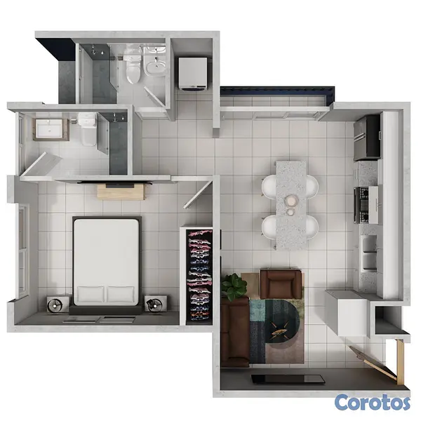 apartamentos - Proyecto RESIDENCIA CON CANCHA DE PADEL, CASA CLUB 7