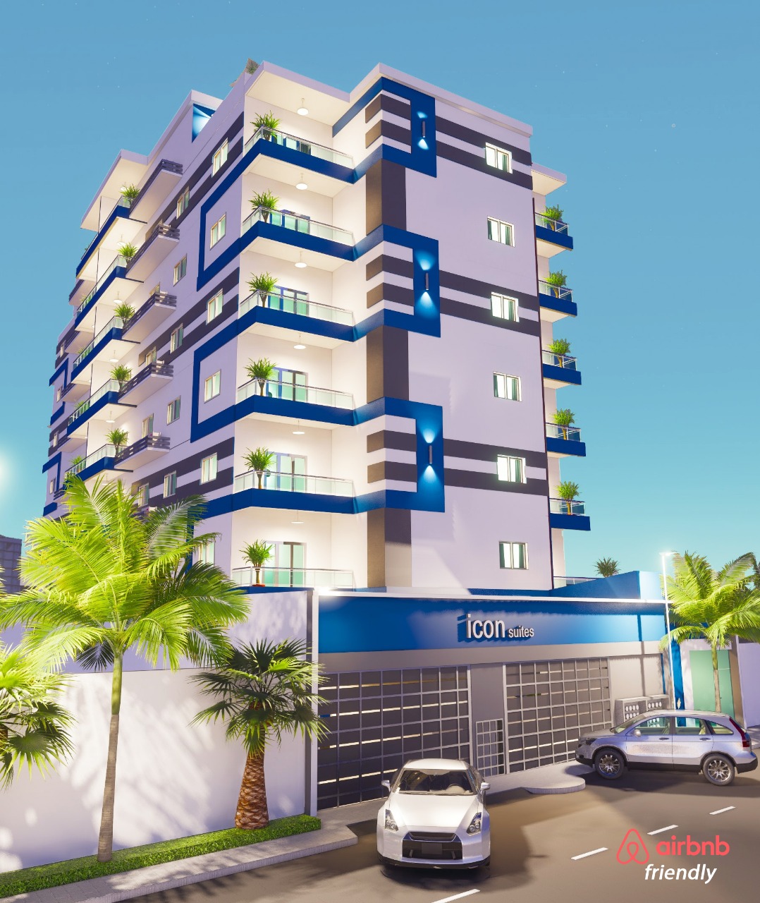 apartamentos - Moderna Torre de Apartamento en Santo Domingo, próximo al Malecon 