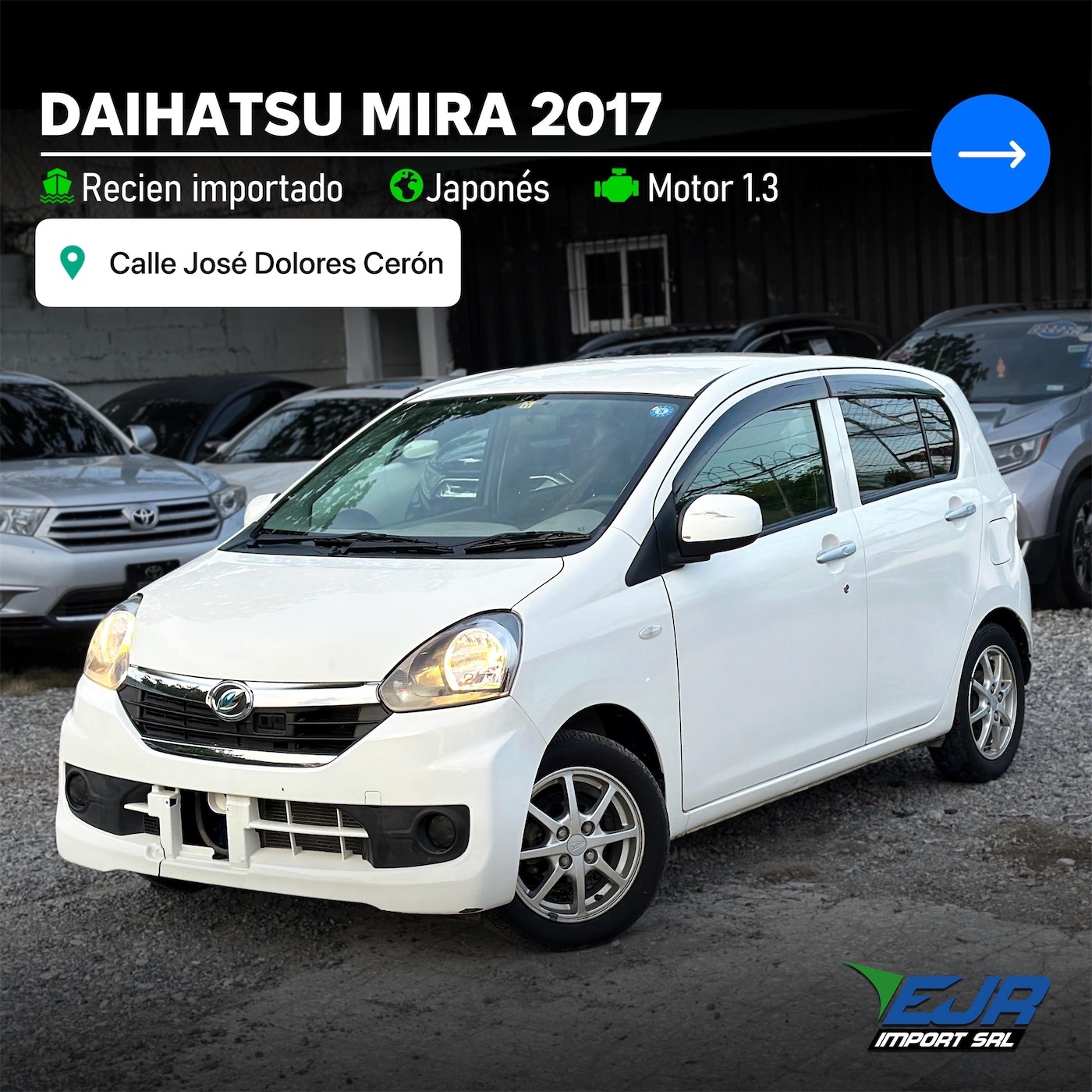 carros - DAIHATSU MIRA 2017