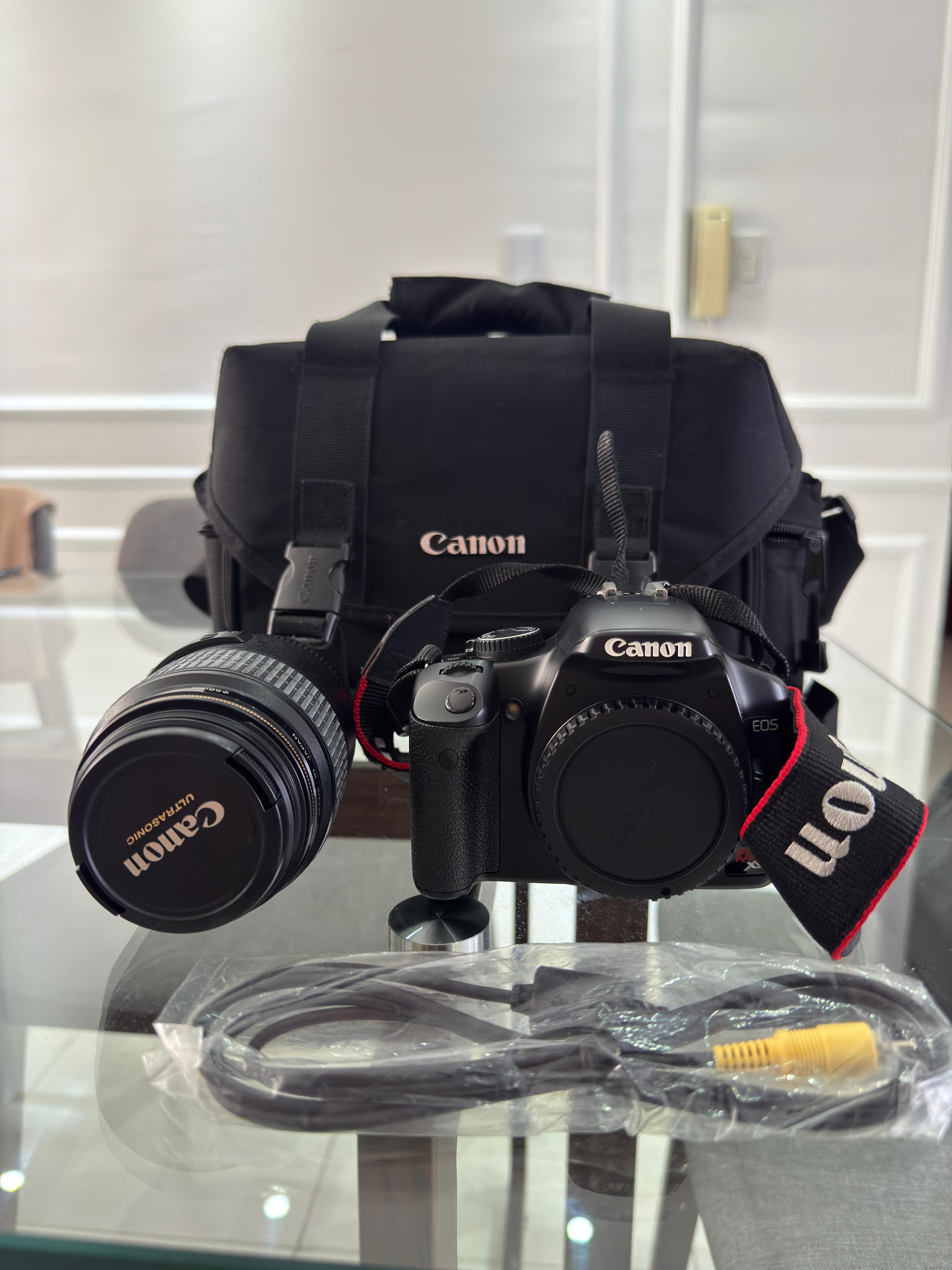 camaras y audio - Vendo camara Canon Rebel XSi