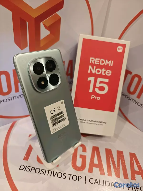 celulares y tabletas - REDMI NOTE 15 PRO 4G, 8GB RAM 256GB ROM 2