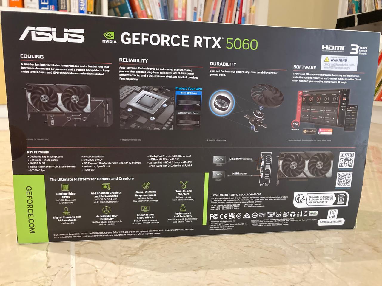 computadoras y laptops - NVIDIA RTX 5060 nueva  5