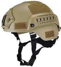 deportes - Casco Tactico Militar Painball Equipo De Protección Para Exterior Helmet Airsoft 2