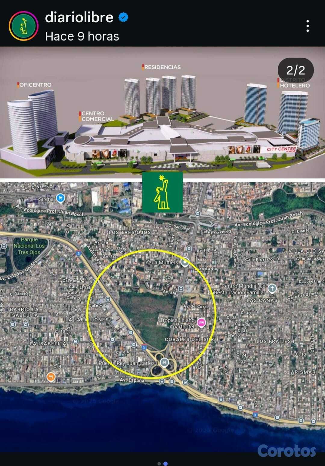 solares y terrenos - Solar en venta reparto los 3 ojos, casi charles  1