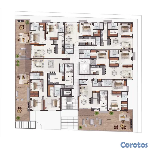 apartamentos - V02-67-1382-VENTA APARTAMENTO-ZONA UNIVERSITARIA-68MTS 3