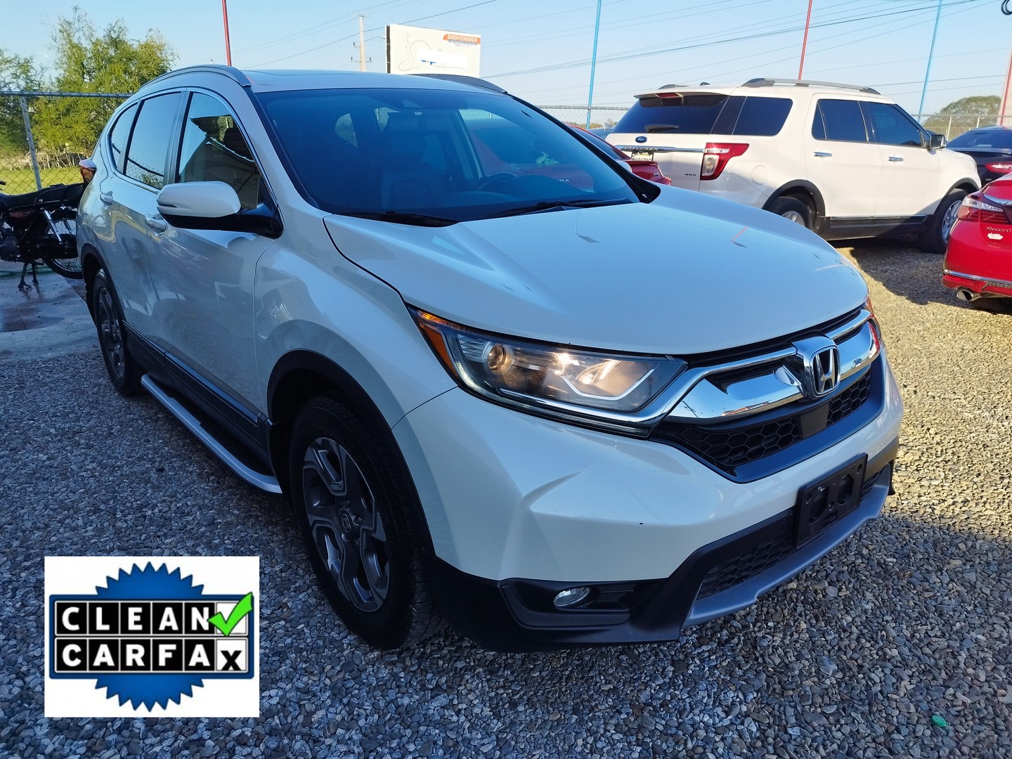 jeepetas y camionetas - 2018 Honda CRV EX-L Clean Carfax  2