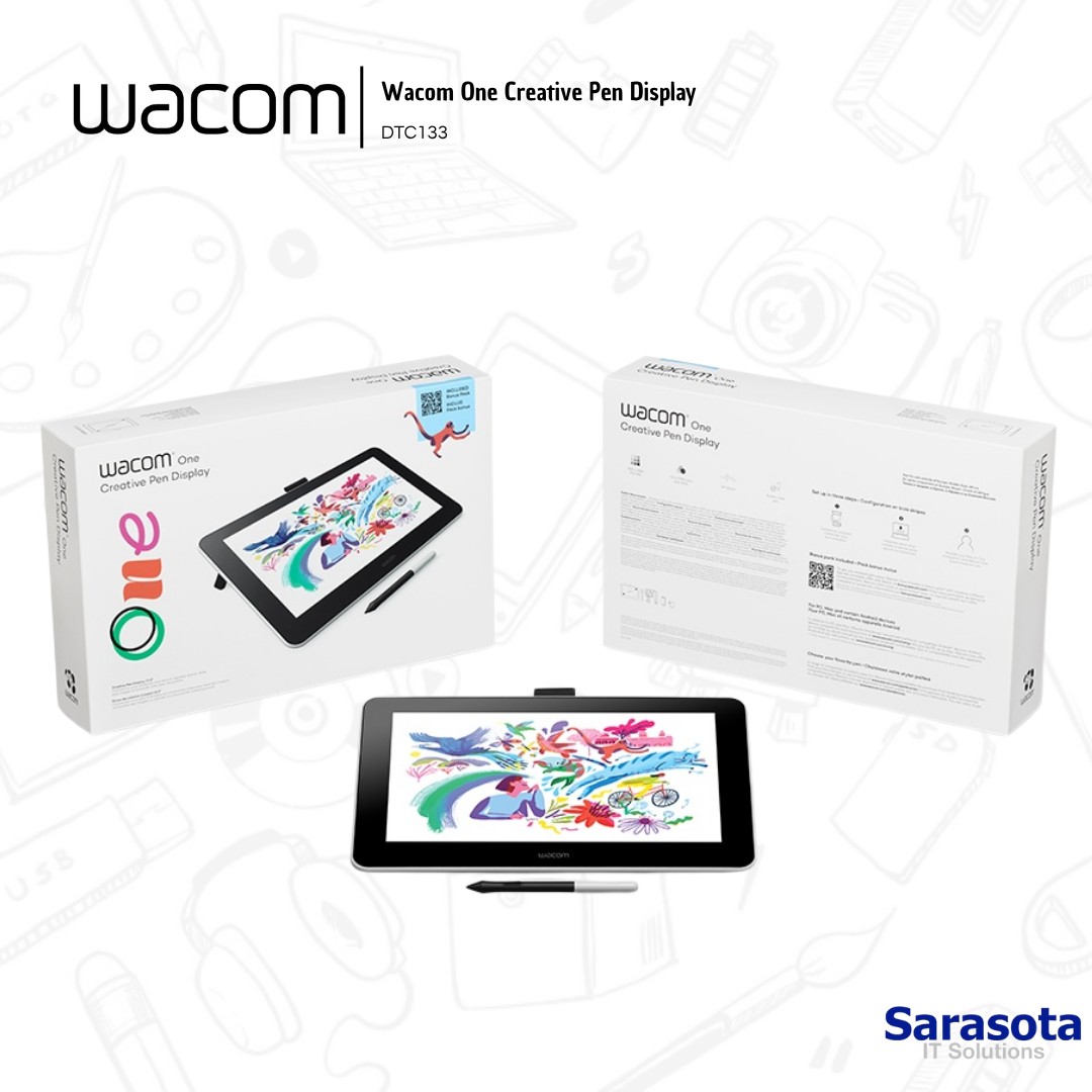 accesorios para electronica - Wacom One Creative Pen Display  2
