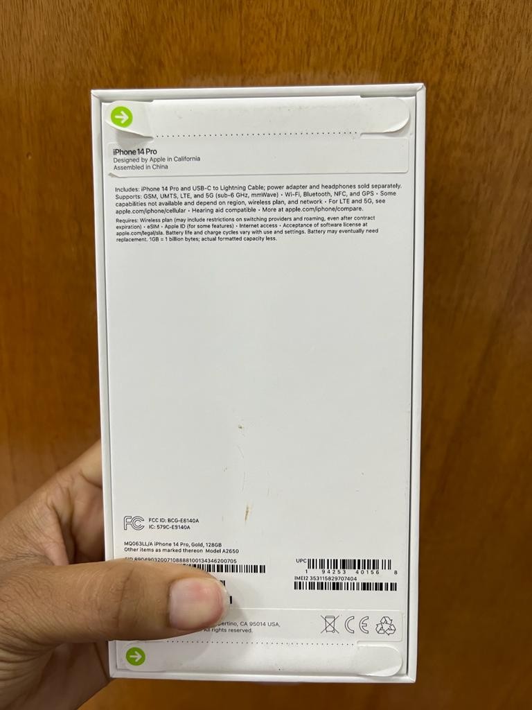 celulares y tabletas - iPhone 14 Pro de 128gb E-Sim  3