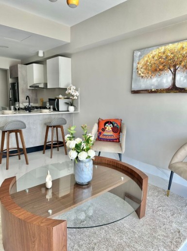 apartamentos - Alquiler de Apartamento Amueblado en Piantini 2