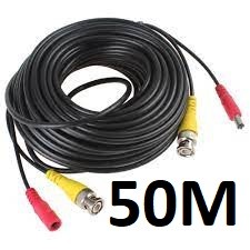 camaras y audio - Cable BNC CCTV para camara de seguridad de 50 metros