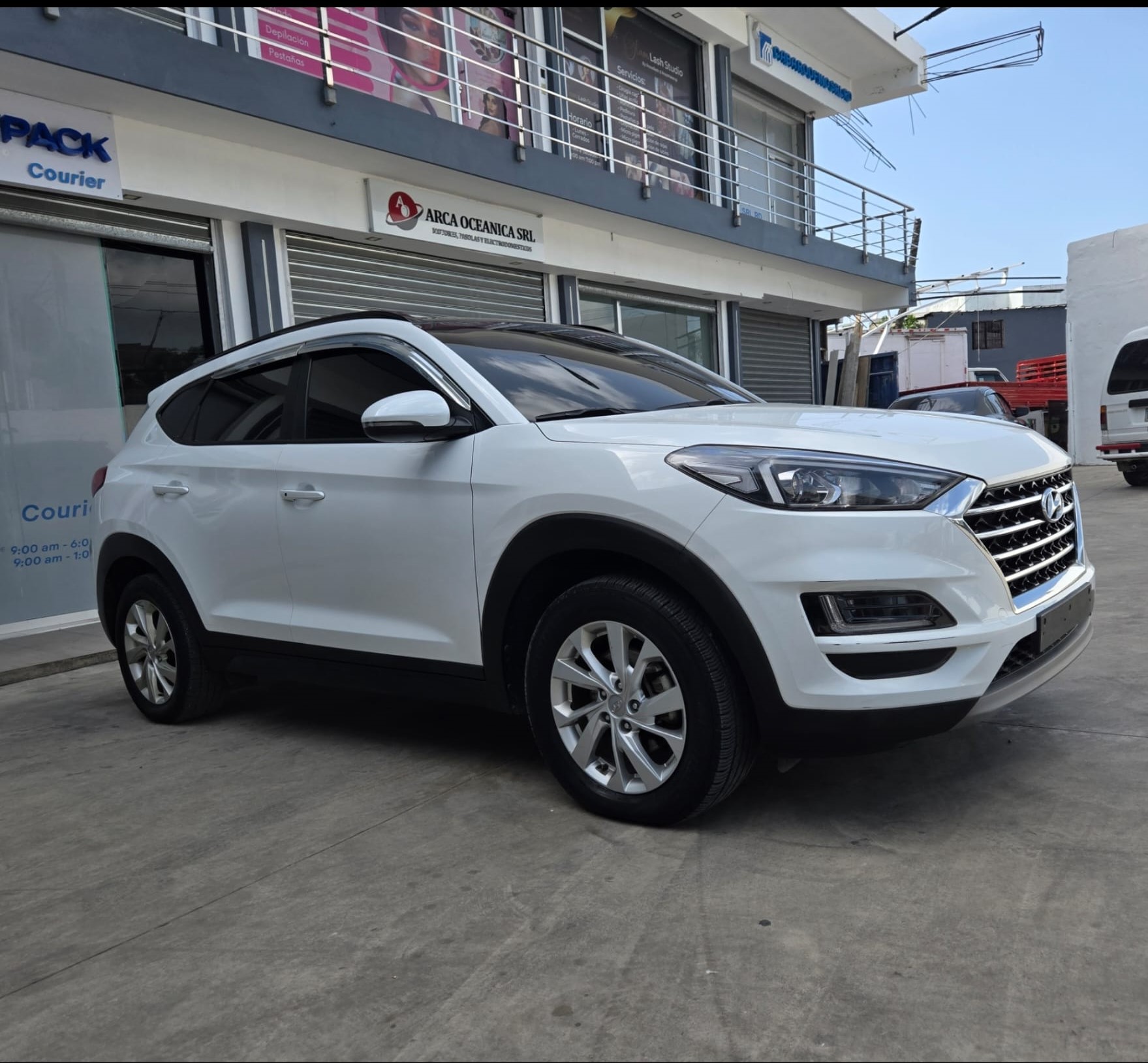 jeepetas y camionetas - HYUNDAI TUCSON 2020 BLANCO DIESEL 4