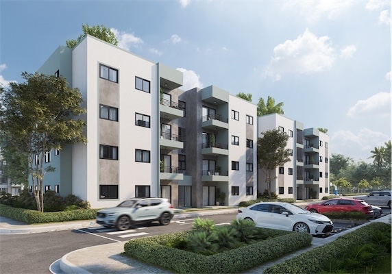 apartamentos - Venta de apartamento en Santo Domingo este San Antonio de guerra