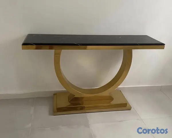 decoración y accesorios - Vendo juego de mesa de centro, mesa lateral y repi 2