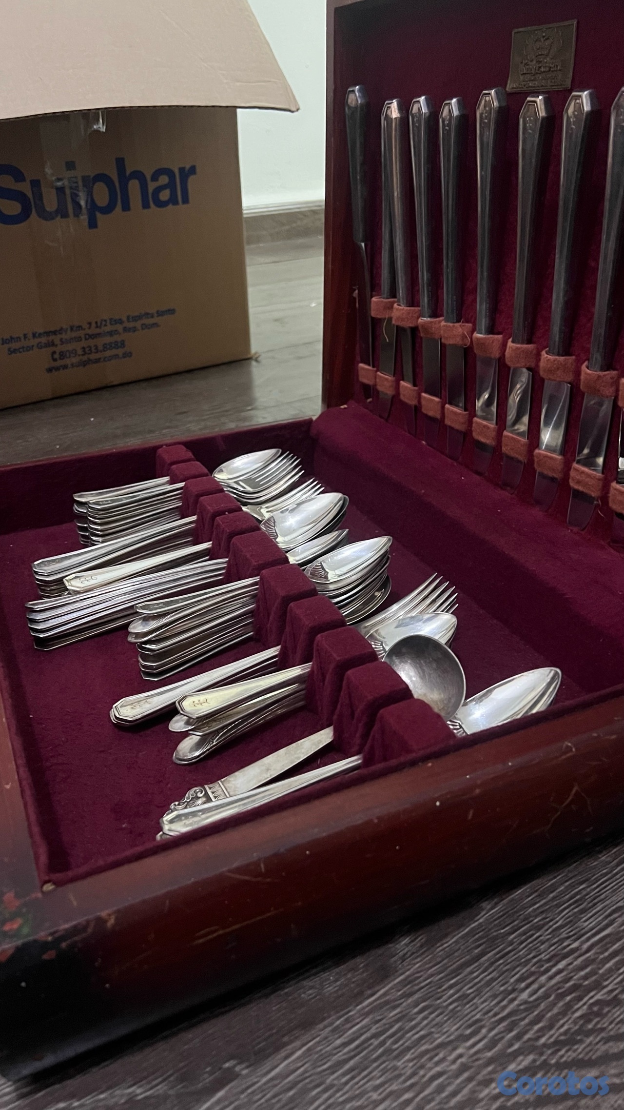 decoración y accesorios - Cubiertos de Plata de la Colección del Rey Edward  2