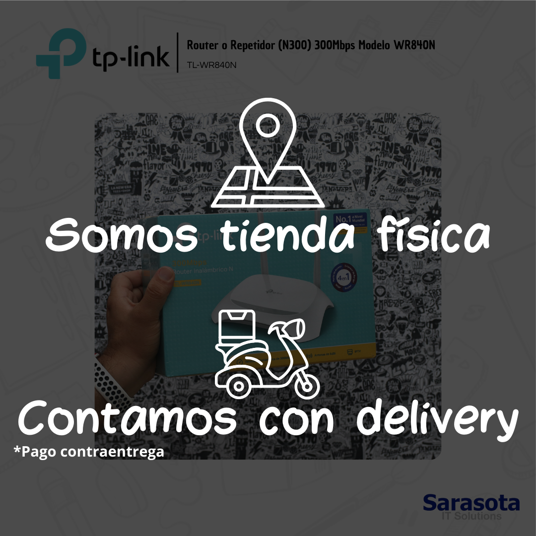 accesorios para electronica -  TP-Link Router o repetidor WR840N 840N 2