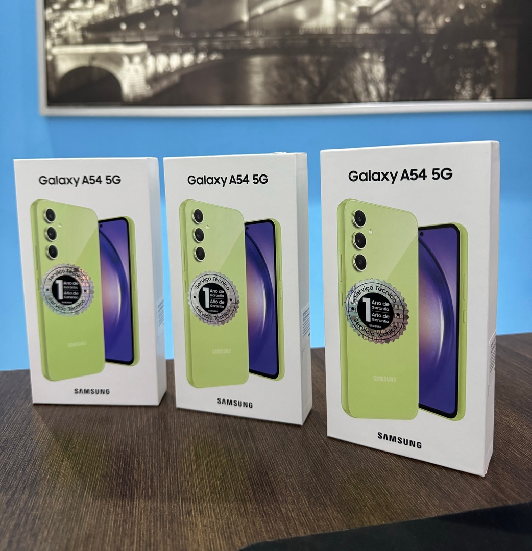 celulares y tabletas - Samsung Galaxy A54 5G 128GB Sellados, Desbloqueados RD$ 19,800 NEG 0