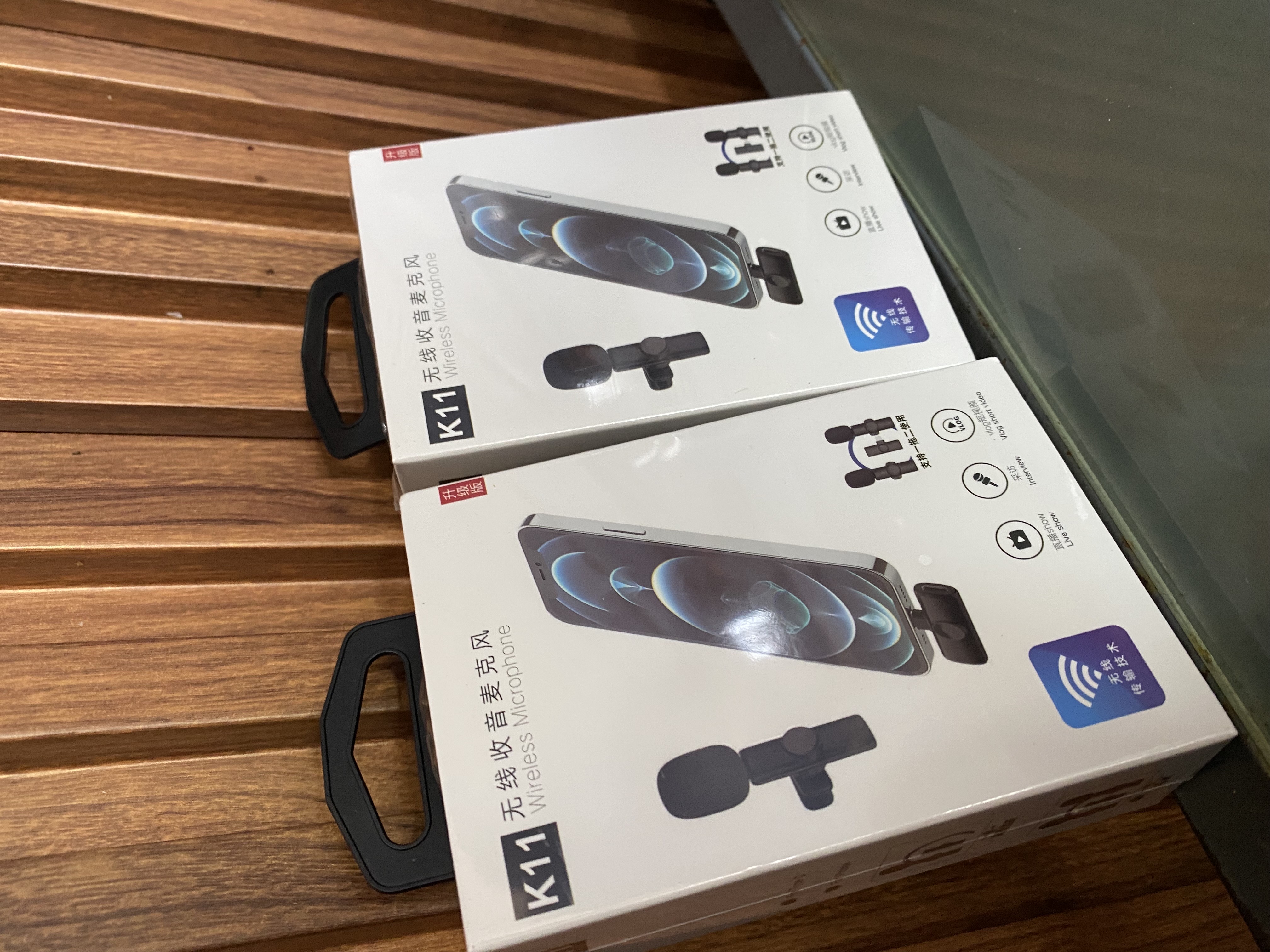 celulares y tabletas - Microphone 🎤 K11 inalambricos  5
