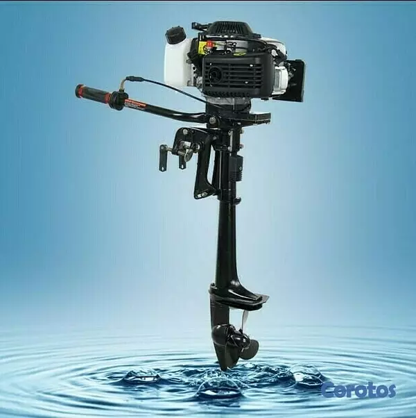 equipos profesionales - Motor fuera de borda 3hp 4 tiempos para bote pesca playa rios 2