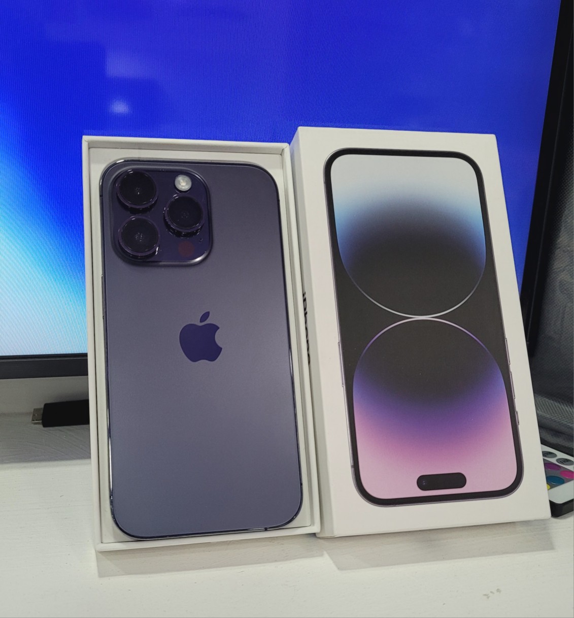 celulares y tabletas - Iphone 14 Pro 256gb Factory en su Caja Original bateria 92%