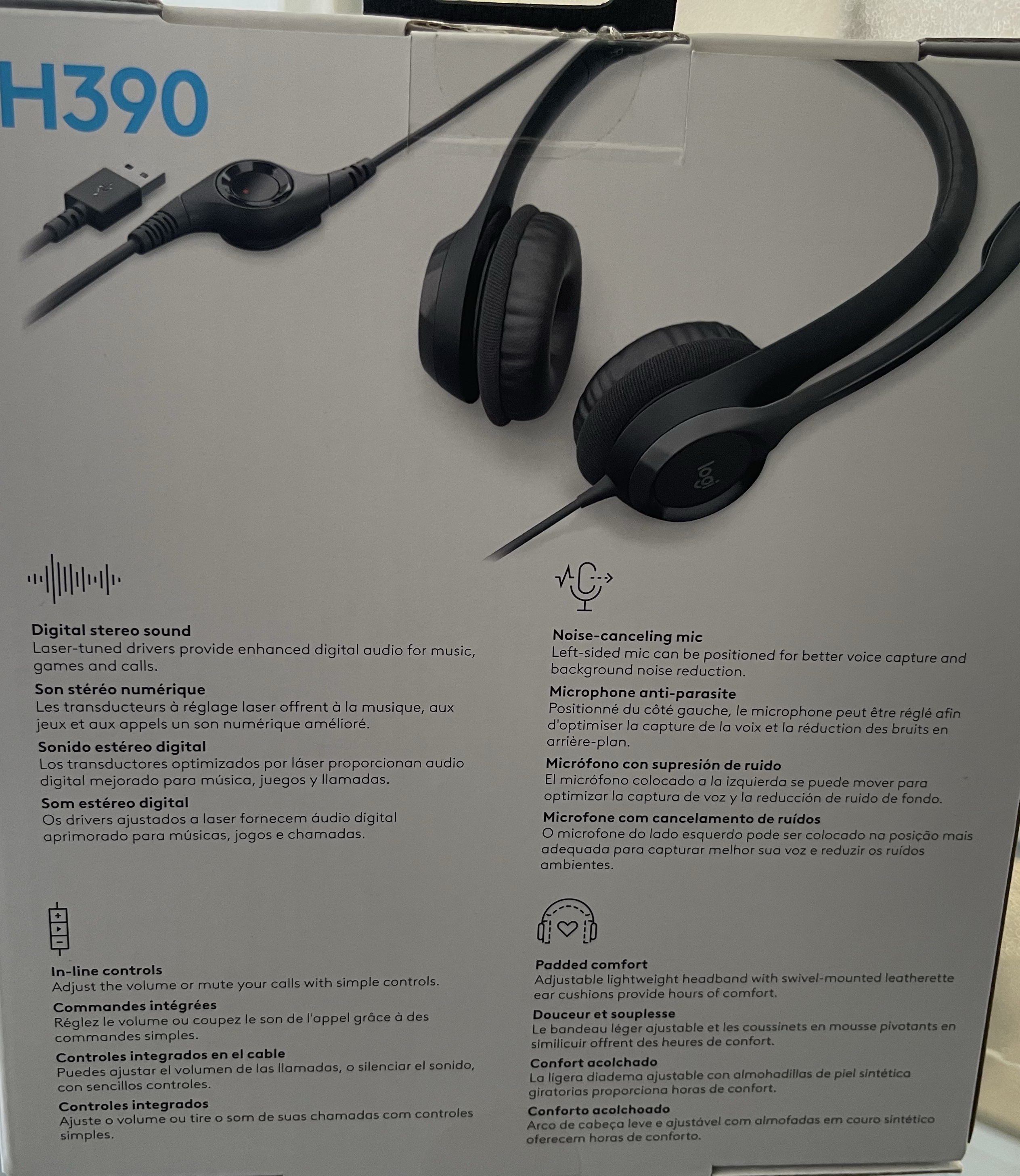 accesorios para electronica - Audífonos con conexión de cable usb  3