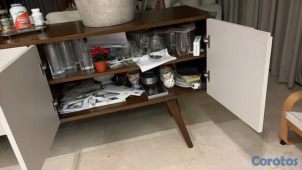 decoración y accesorios - CREDENZA EN MADERA ESTILO MODERNO 2