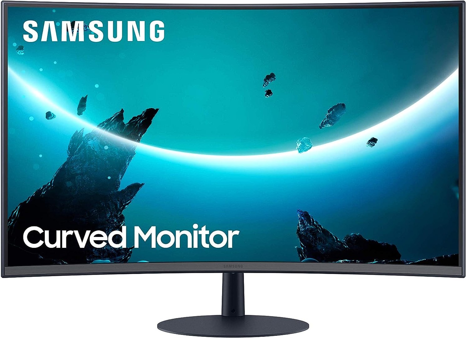 computadoras y laptops - Monitor Samsung T55 Curvo 32`` C32T550FDN 1920x1080 1
