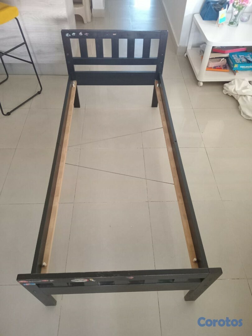 muebles y colchones - Espaldar y colchón twin 4