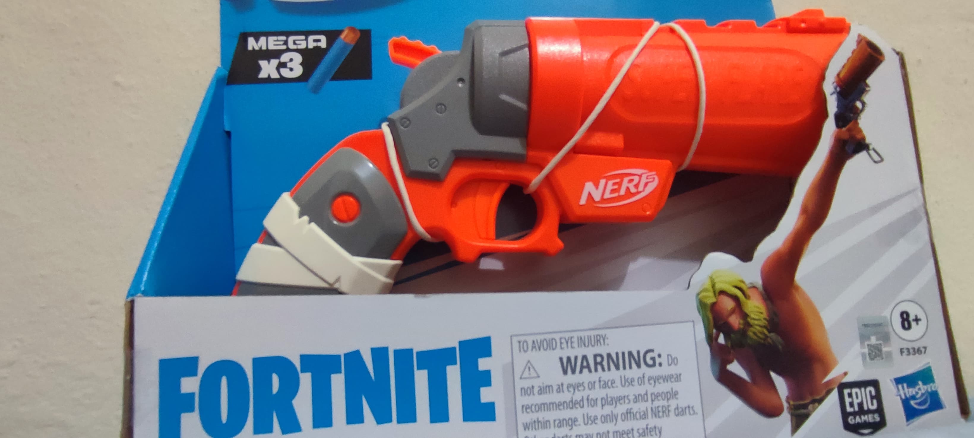 hobby y coleccion - Nerf Fortnite Flare Dart Blaster 2