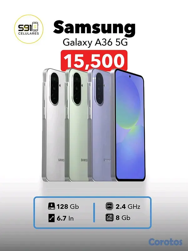 celulares y tabletas - SAMSUNG GALAXY A36 5G  2